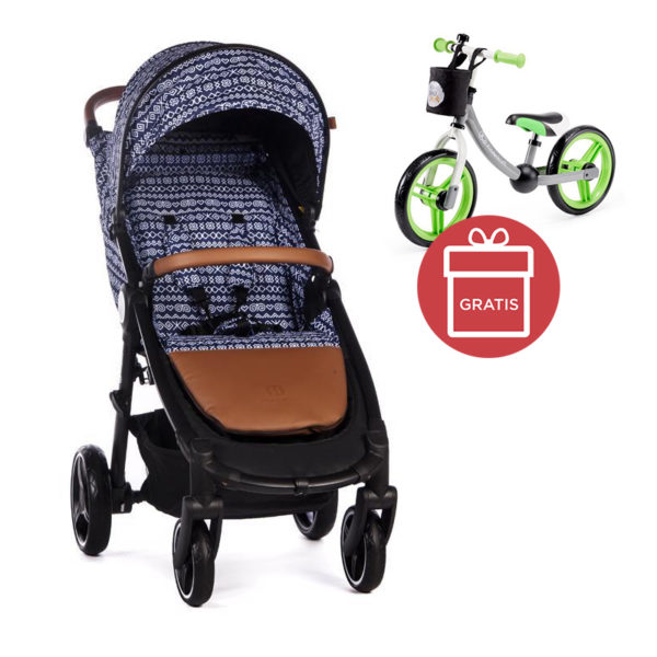 PETITE&MARS Kočík 2v1 Trails Anthracite Blue + ANGELCARE AC027 Monitor pohybu dychu ZADARMO - Image 31