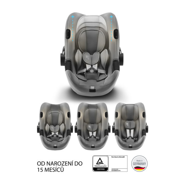 Autosedačka Baby-Safe iSense, Nordic Grey - Image 5