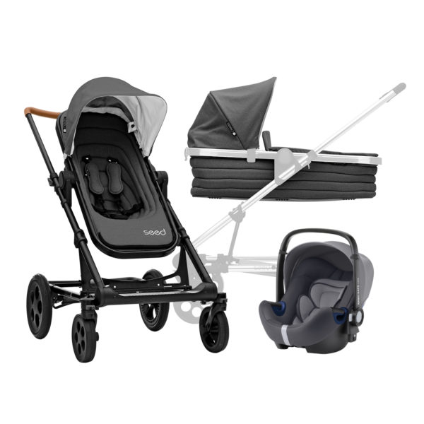 SET Kočík Seed Papilio Black