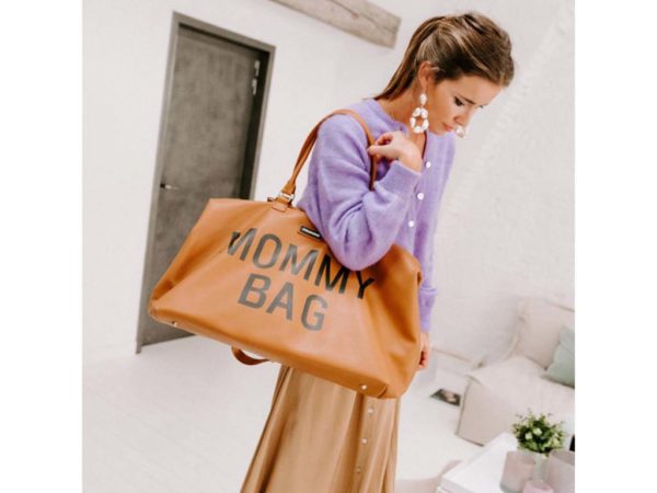 CHILDHOME Prebaľovacia taška Mommy Bag Brown - Image 8