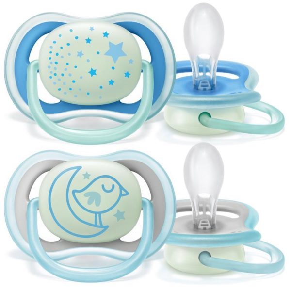 Philips AVENT Cumlík Ultra air nočný 6-18m chlapec 2 ks