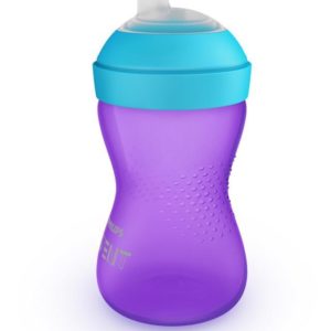 Philips AVENT Hrnček 300 ml Grippy s mäkkým náustkom dievča