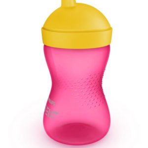 Philips AVENT Hrnček 300 ml Grippy s tvrdým náustkom dievča