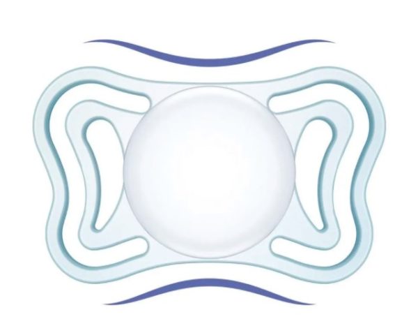 CHICCO Cumlík Physio Light silikónový 6-16m chlapec - hviezdy/líška 2 ks - Image 4