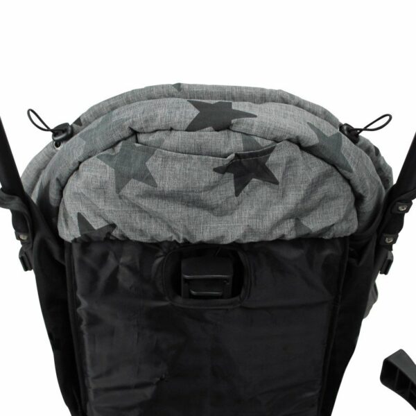 DOOKY Fusak Footmuff veľ. L Grey stars DeLuxe - Image 5