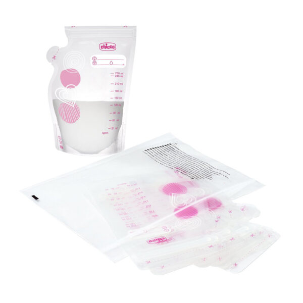 CHICCO Sáčky na materské mlieko 250 ml 30 ks - Image 5