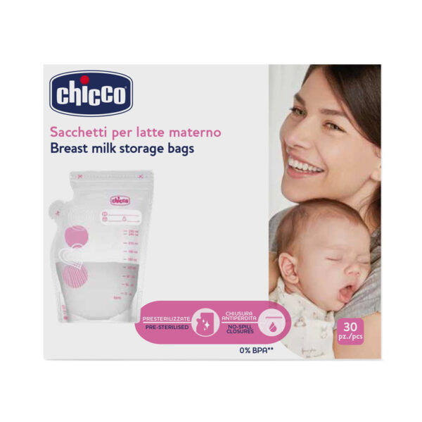 CHICCO Sáčky na materské mlieko 250 ml 30 ks - Image 6