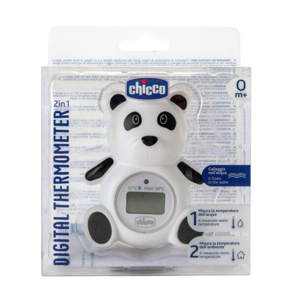 CHICCO Teplomer vody a vzduchu digitálny Panda 2v1 - Image 4